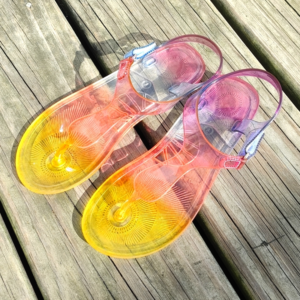 Ombre Sunset Sandals - Picture 2 of 2